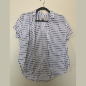 Cute striped button up!